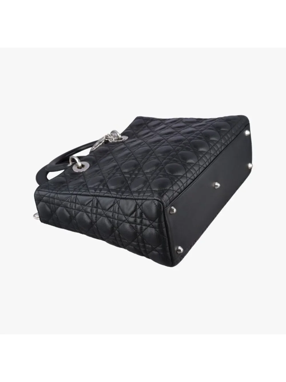 Dior Lady Black Lambskin Handbag